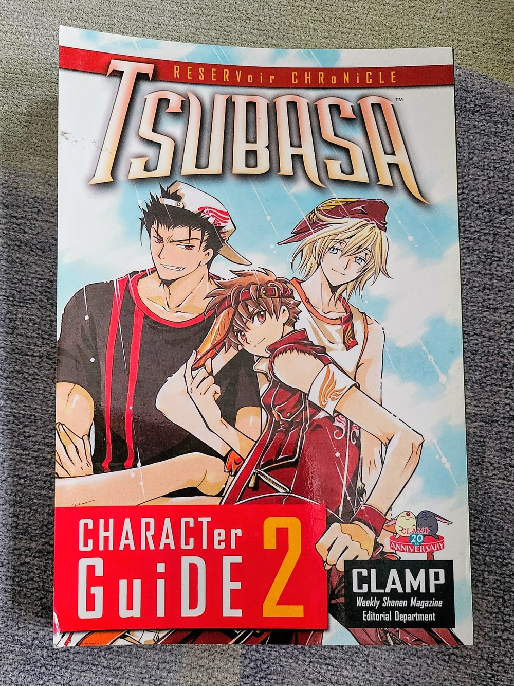 Tsubasa Character Guide 2 - Red Cover